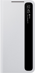 Чехол-книжка Smart Clear View Cover для Samsung S21 (серый)